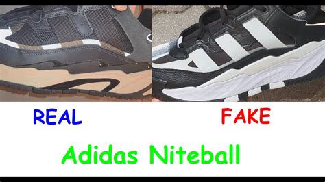 adidas niteball original vs fake|are adidas genuine or fake.